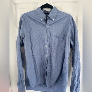 J. Crew Men's Blue Button Down Shirt
